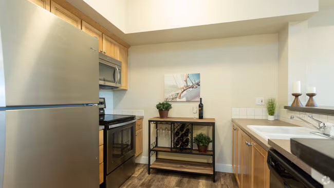 1 Bed 1 Bath 402 floor plan